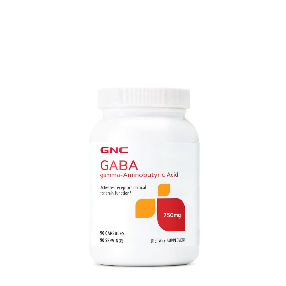 GABA - 750 mg - 90 Capsules | GNC